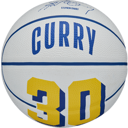 Wilson Pelota de baloncesto nba player icon mini curry Blanco 3