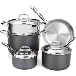 Cooks Standard Multi-Ply Hard Cookware Set with lid