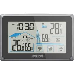 BALDR Wireless Thermometer & Hygrometer Touch Screen Extended