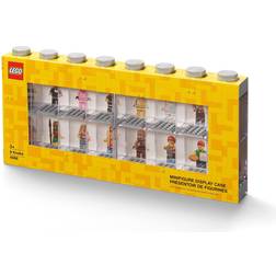 LEGO Gray 16-Piece Minifigure Display Case