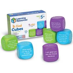 Learning Resources LER7377 freundlichen Würfel, Lernmaterial bei Autismus, Sprachtherapie-Material, sozio-emotionales Lernspielzeug und Spiel für Kinder, 6-teilig, ab 5 Jahren