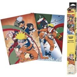 Naruto Team 7 Set of 2 Mini Poster