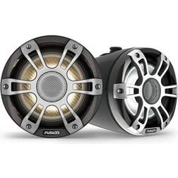 Fusion SG-FLT653SPB Signature Series 3i 6.5' 230-watt CRGBW Sports Marine Wake Tower Speakers (Pair) - Black