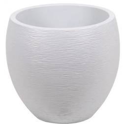 EDA Pot Rond Graphit Ø50 cm - Contenance 46L - Blanc Cérusé 50cm