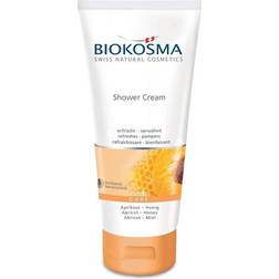 BIOKOSMA Organic Apricot & Honey Shower Cream