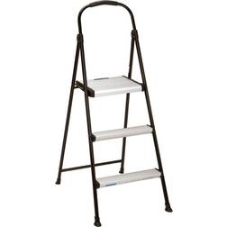 Cosco 3-Step Folding Step Stool with Rubber Hand Grip