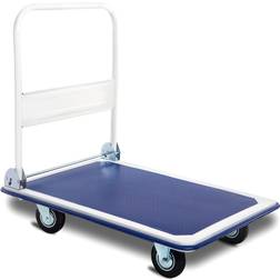 Costway 660 Pounds Folding Platform Cart Dolly Hand Truck