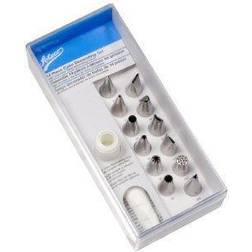 Ateco 14 Piece Cake Decorating - Grey Nozzle Set