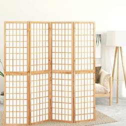 vidaXL Plegable Con 4 Paneles Estilo Japonés 160x170 cm Biombo