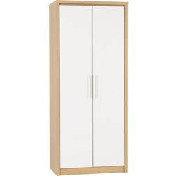 SECONIQUE Oak Gloss 2 Double Wardrobe