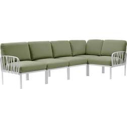 Nardi Komodo 5 weiss/jungle Lounge-Set