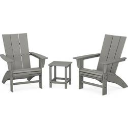 Polywood Modern Outdoor Lounge Set