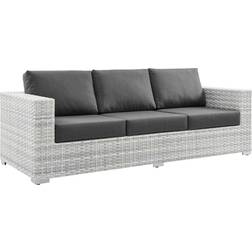 modway Convene Collection EEI-4305-LGR-CHA Modular Sofa