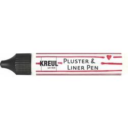 Kreul Pluster & Liner Pen, 29 ml, white cotton