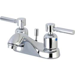 Kingston Brass FB5621DL 4 in Centerset Bathroom Faucet Polished Chrome