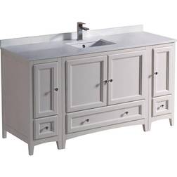 Fresca Oxford 60" Traditional Bathroom Cabinets