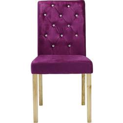 LPD Paris Velvet Diamante Kitchen Chair