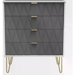 B&Q Grey & Chest of Drawer