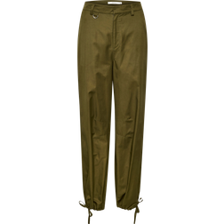 Gestuz Karla HW Cargo Pants Military Olive