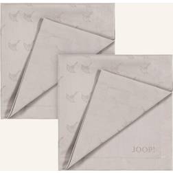 Joop! 2er-Set FADED CORNFLOWER Stoffserviette Beige