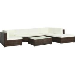 vidaXL 8 Piece Garden Outdoor Lounge Set