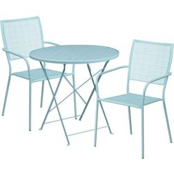 Flash Furniture Oia Commercial Grade Patio Dining Set