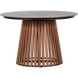 Comfort Garden Round 4 Person 115 cm L Outdoor Table - Grey