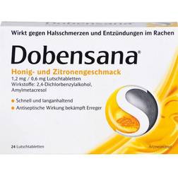 DOBENSANA Honig & Zitrone Lutschtabletten 24 St
