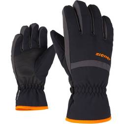 Ziener Children's Ski Gloves Lejano - Noir