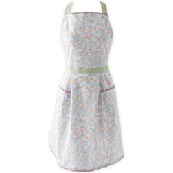 DII Blossom Printed Apron Blue