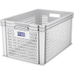 Alutec 75070 Plastic box Latticed W x H x D 600 x 320 x 400 mm Grey 1 pcs