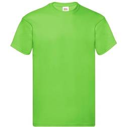 Fruit of the Loom Men's Original Short Sleeve T-shirt - Lime