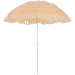 OutSunny Ombrellone Da Giardino Stile Ø160 cm Beige