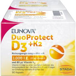 Stada EUNOVA DuoProtect D3+K2 1.000 I.E./80 μg
