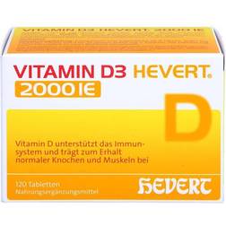 Hevert Vitamin D3 2000 IU 120 Stk.