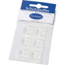 Schutzpuffer Clear 20,5mm Ku.transp.Quadrat selbstkl. Bilderhaken