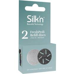 Silk'n FreshPedi Soft & Medium Cabezal De Recambio De Lima Eléctrica Para Pies For FreshPedi 2 UD