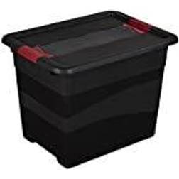 Keeeper Aufbewahrungsbox eckhart, 24 Liter, graphite/rot