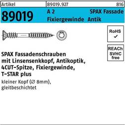 Spax 890199270045050 Fassadenschraube r Liko t-star 50/21 -t a 2 ant