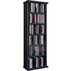 VCM CD DVD Stand Black Bokhylla 92cm