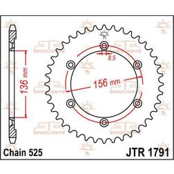 Sprocket Rear 42T 525