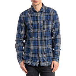 Replay Checked Shirt with Pocket - Multicolor