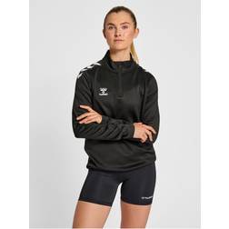 Hummel Hmlcore Xk Half Zip Sweat Woma, Black, Xs, Sweatshirts