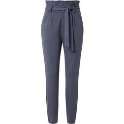 Vero Moda Pantalón vmeva loose paperbag - Bleu