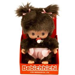 Monchhichi Classic Plush Toy Girl with Diaper