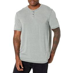 Lucky Brand Herr Venice Burnout Notch Neck T-shirt, Lorbeerkrans