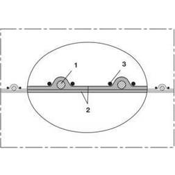 U.Gebläseschlauch 4 MT SIL 391 TWO ID 70 mm L.4m