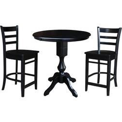 International Concepts 36" Round Pedestal Dining Set