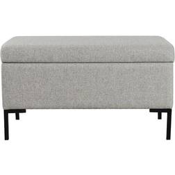 HomePop 17.5 Medium Modern Storage Bench