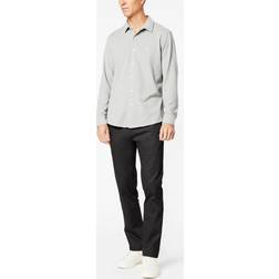 Dockers Mens Slim Fit Signature Khaki Stretch Pants - Black